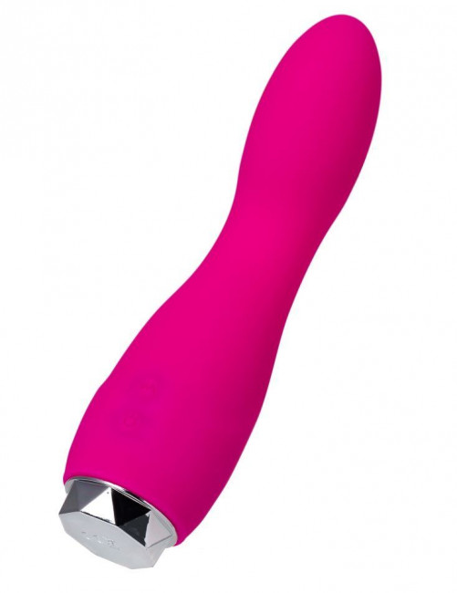 Розовый вибратор L'EROINA - 15,5 см., ToyFa