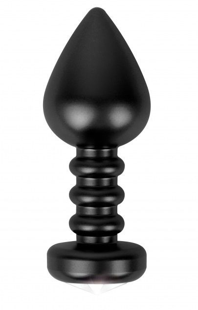 Чёрная анальная пробка Fashionable Buttplug - 10 см., Shots Media BV