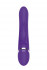 Фиолетовый вибратор-кролик с пуш-эффектом NAGHI NO.39 RECHARGEABLE THRUSTER VIBE - 15 см.