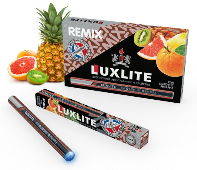 Одноразовое электронное антитабачное устройство KIWI+GRAPEFRUIT+PINEAPPLE, Luxlite Одноразовое электронное антитабачное устройство KIWI+GRAPEFRUIT+PINEAPPLE, Luxlite