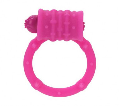 Розовое эрекционное кольцо Posh Silicone Vibro Rings, California Exotic Novelties