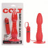 Красная анальная пробка с хребтом и присоской COLT Easy Flex Glider - 18,5 см., California Exotic Novelties Красная анальная пробка с хребтом и присоской COLT Easy Flex Glider - 18,5 см., California Exotic Novelties