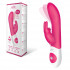 Розовый вибратор The Come Hither Rabbit XL с "манящим" эффектом, The Rabbit Company