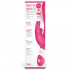 Розовый вибратор The Come Hither Rabbit XL с "манящим" эффектом, The Rabbit Company