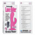 Розовый двухголовый вибратор-насадка Rechargeable Love Rider Wireless Pleaser - 19 см., California Exotic Novelties