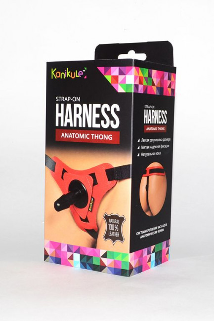 Красно-черные трусики с плугом Kanikule Strap-on Harness Anatomic Thong, Kanikule Красно-черные трусики с плугом Kanikule Strap-on Harness Anatomic Thong, Kanikule