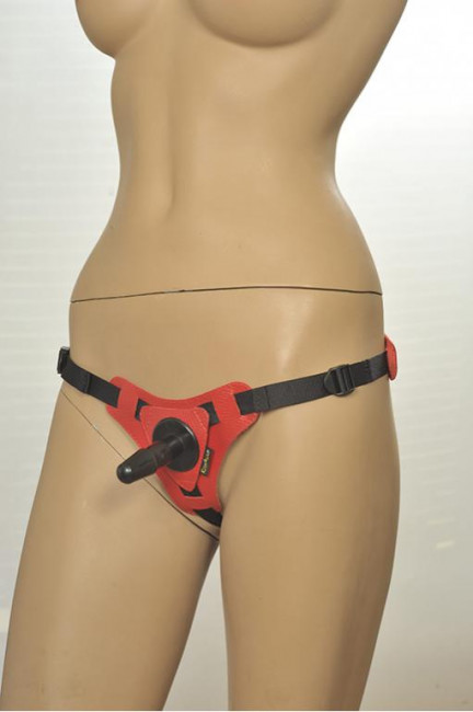 Красно-черные трусики с плугом Kanikule Strap-on Harness Anatomic Thong, Kanikule Красно-черные трусики с плугом Kanikule Strap-on Harness Anatomic Thong, Kanikule
