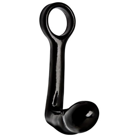 Эрекционное кольцо с анальным стимулятором Down & Dirty 5 Plug & Tug, Ass Plug & Cock Ring, Topco Sales