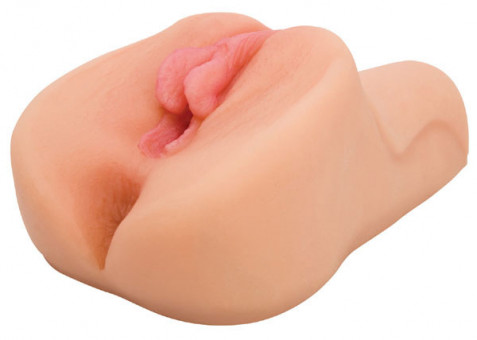 Вагина и анус с вибрацией Sabrina Maree Vibrating CyberSkin Pet Pussy & Ass, Topco Sales