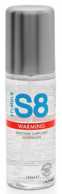 Согревающий лубрикант на водной основе Stimul8 Warming - 125 мл., Stimul8