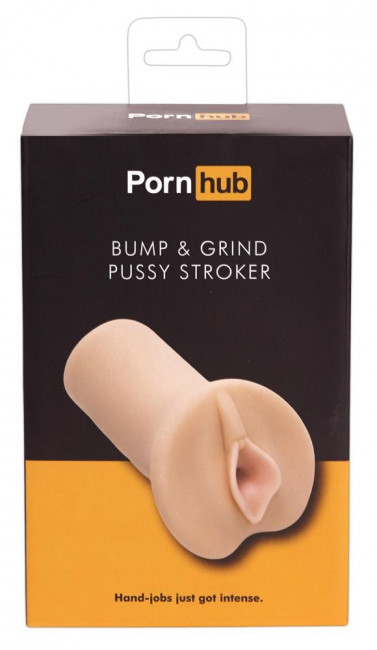 Мастурбатор-вагина Bump & Grind Pussy Stroker с точками и углублениями внутри тоннеля, Pornhub