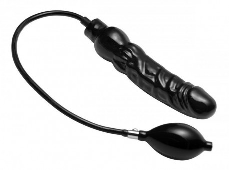 Фаллоимитатор с функцией расширения Primal Inflatable Dildo - 21,6 см., XR Brands
