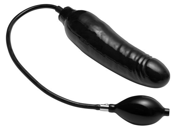 Фаллоимитатор с функцией расширения Primal Inflatable Dildo - 21,6 см., XR Brands