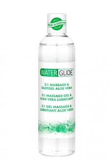 Гель-смазка 2-в-1 MASSAGE & LUBRICANT ALOE VERA - 300 мл., Waterglide
