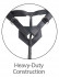 Кофейный страпон Strap-on Harness Cock - 15,2 см., Pipedream