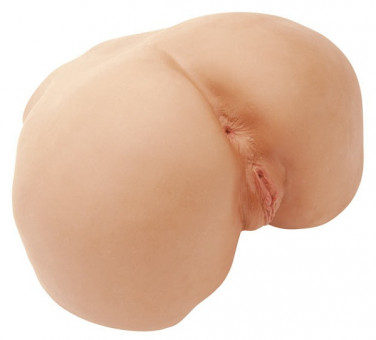 Вагина и анус с вибрацией CyberSkin Vibrating Perfect Ass Light, Topco Sales