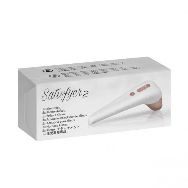 Набор из 5 сменных насадок для стимулятора Satisfyer 2, Satisfyer