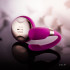 Лиловый вибромассажер для пар Tiani 3 Deep Rose с ДУ, Lelo
