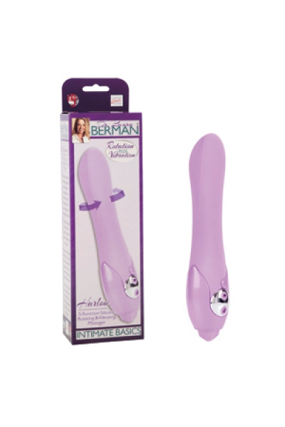 Вибромассажер Harlow 5-Function Silicone Rotating & Vibrating Massager с ротацией  из силикона фиоле, California Exotic Novelties
