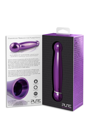 Алюминиевый вибратор PURPLE MEDIUM - 16 см., Pipedream Алюминиевый вибратор PURPLE MEDIUM - 16 см., Pipedream