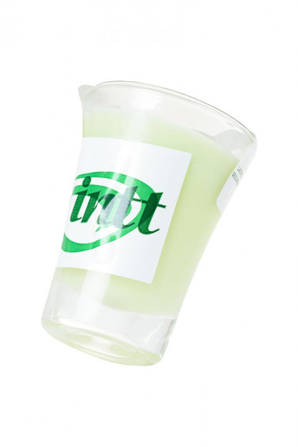 Массажная свеча для поцелуев Mint с ароматом мяты - 30 гр., INTT