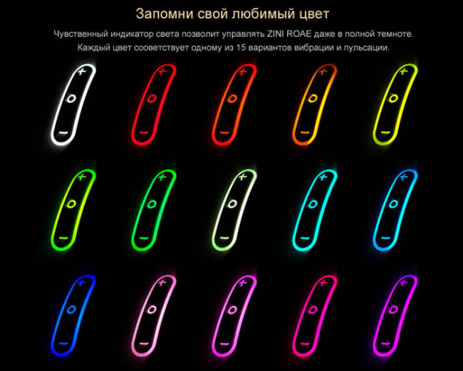 Фиолетовый вибратор ZINI ROAE, ZINI