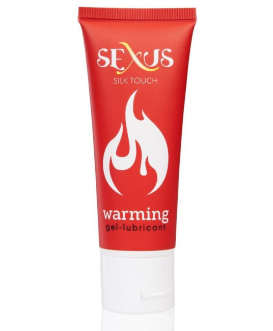 Разогревающий гель-лубрикант на водной основе Silk Touch Warming - 50 мл., Sexus