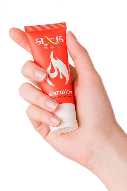 Разогревающий гель-лубрикант на водной основе Silk Touch Warming - 50 мл., Sexus