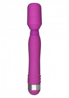 Лиловый массажер FUNKY WAND MASSAGER - 20 см., Toy Joy