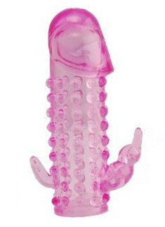 Розовая насадка со стимуляторами ануса и клитора, Sextoy 2011 Розовая насадка со стимуляторами ануса и клитора, Sextoy 2011