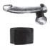 Чёрная утяжка на мошонку 1" Velcro Ball Stretcher, BlueLine