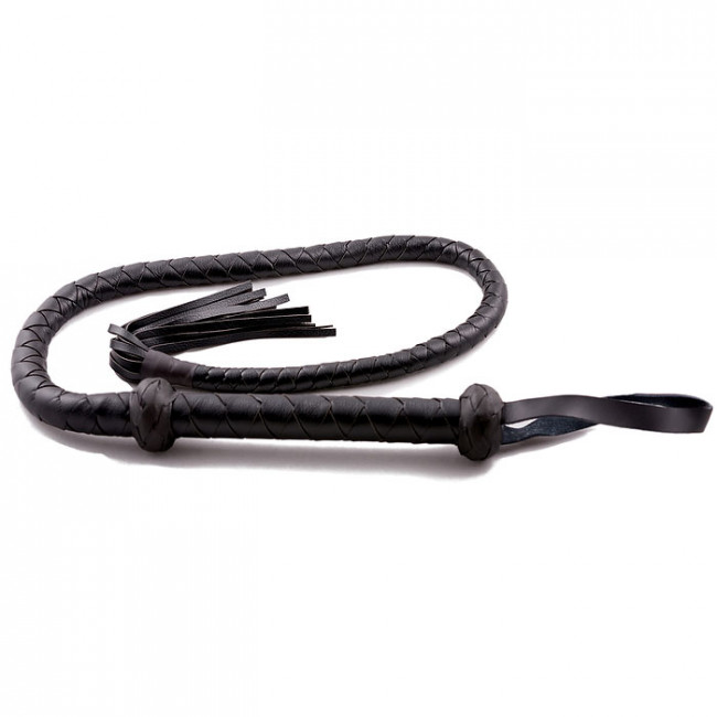 Кнут из искусственной кожи Total Leatherette Whip - 110 см., Erotic Fantasy Кнут из искусственной кожи Total Leatherette Whip - 110 см., Erotic Fantasy