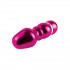 Алюминиевый рельефный вибратор PINK SMALL - 7,5 см., Pipedream