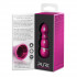 Алюминиевый рельефный вибратор PINK SMALL - 7,5 см., Pipedream