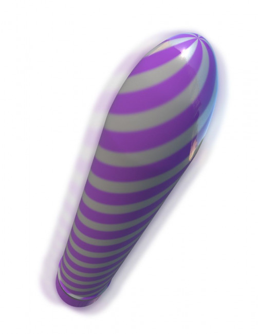 Фиолетовый вибратор Sweet Swirl Vibrator - 21,3 см. Фиолетовый вибратор Sweet Swirl Vibrator - 21,3 см.