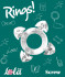 Прозрачное эрекционное кольцо Rings Screw, Lola toys