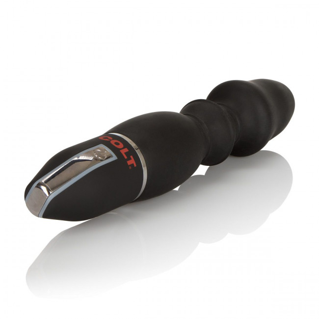 Чёрный рельефный вибромассажер COLT FLEXER - 17 см., California Exotic Novelties Чёрный рельефный вибромассажер COLT FLEXER - 17 см., California Exotic Novelties