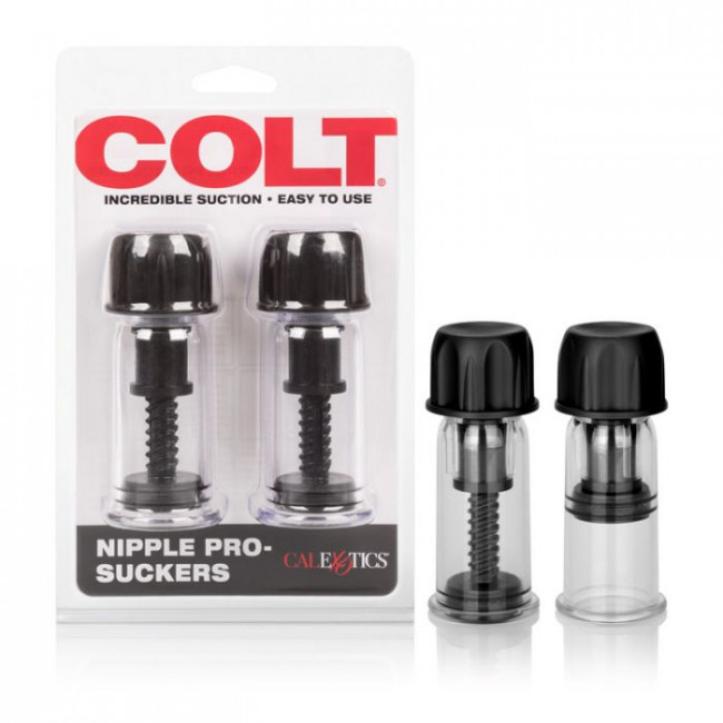 Винтовые помпы для сосков COLT Nipple Pro-Suckers, California Exotic Novelties Винтовые помпы для сосков COLT Nipple Pro-Suckers, California Exotic Novelties