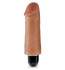 Кофейный вибратор-реалистик 5" Vibrating Stiffy - 16,5 см., Pipedream