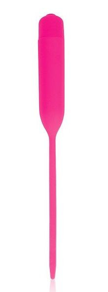 Розовый уретральный стимулятор с 10 режимами вибрации, Bior toys