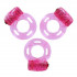 Набор из трех виброколец Pleasure Rings Pink, LoversPremium