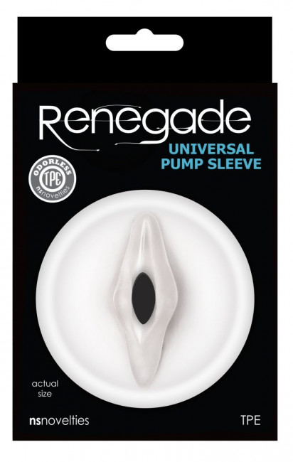 Насадка-уплотнитель на помпу Universal Pump Sleeve Vagina, NS Novelties Насадка-уплотнитель на помпу Universal Pump Sleeve Vagina, NS Novelties