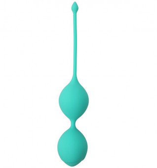 Зеленые вагинальные шарики SEE YOU IN BLOOM DUO BALLS 29MM, Dream Toys