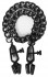 Чёрные зажимы на соски Alabama Crossover Nipple Clamps с цепью, Blush Novelties Чёрные зажимы на соски Alabama Crossover Nipple Clamps с цепью, Blush Novelties