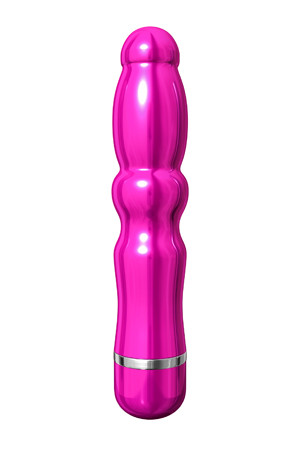 Алюминиевый вибратор PINK LARGE - 18,4 см., Pipedream