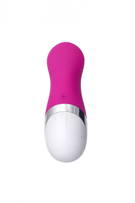 Розовый перезаряжаемый мини-вибратор Erotist - 11 см., Erotist