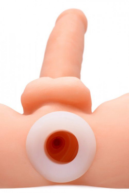 Набор из 2 белых анальных расширителей Stretch Master 2 Piece Training Silicone Ass Grommet set