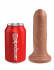 Кофейный необрезанный фаллоимитатор на присоске 6" Uncut Cock - 16,5 см., Pipedream Кофейный необрезанный фаллоимитатор на присоске 6" Uncut Cock - 16,5 см., Pipedream