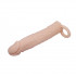 Насадка на пенис с кольцом для мошонки - 18 см., Bior toys