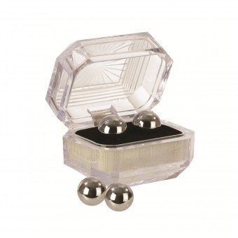 Серебристые вагинальные шарики Silver Balls In Presentation Box, California Exotic Novelties